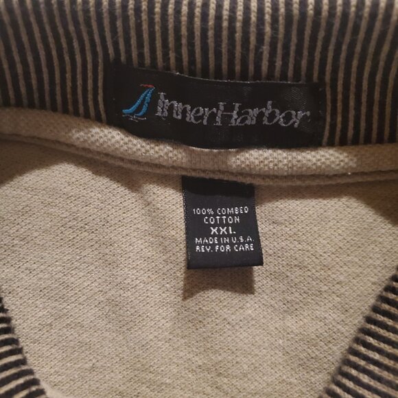 Inner Harbor Men's Polo Style Shirt with Embroidered Corvette C-5 Logo, Size XXL - Picture 6 of 11